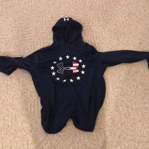 Blue Under Armour hoodie